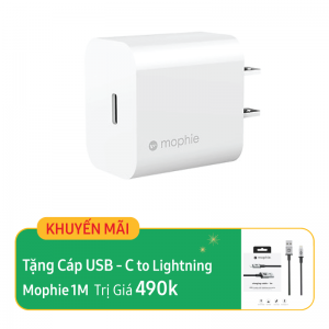 Sạc Mophie PD 18W USB-C