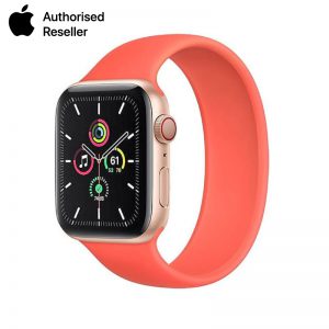 Apple Watch Series 6 40mm (GPS) viền nhôm vàng - Dây cao su chính hãng (Full VAT)